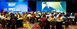 During breaks from the live presentations, attendees were treated to ongoing video instruction on important contracting principles. During breaks from the live presentations, attendees were treated to ongoing video instruction on important contracting principles.