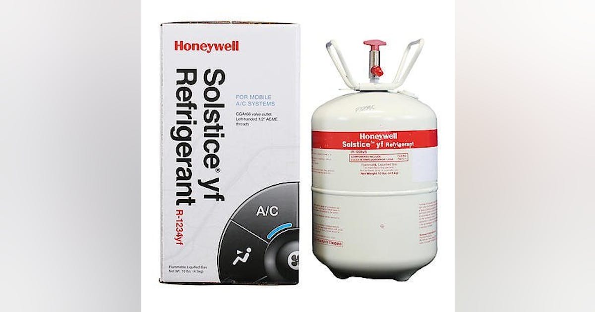 Honeywell HFO-1234yf R1234-yf200g x 4本入 China Court Upholds Honeywell's Patent for HFO-1234yf