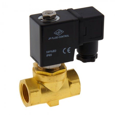 The liquid line in almost every dry-expansion refrigeration system over a certain capacity is controlled by solenoid valves.