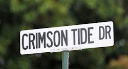 crimson tide drive sign crimson tide drive sign