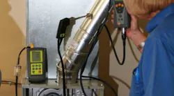checking furnace combustion