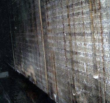 Does this look familiar? Dark, damp condenser coils often become a virtual magnet for dirt and microorganisms.