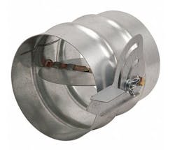 Round balancing damper, for use In low velocity and low differential pressure systems. Round balancing damper, for use In low velocity and low differential pressure systems.