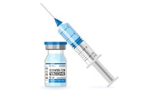 vaccine vial and syringe