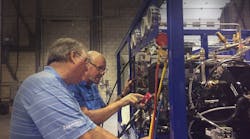training on a CO2 refrigeration rack