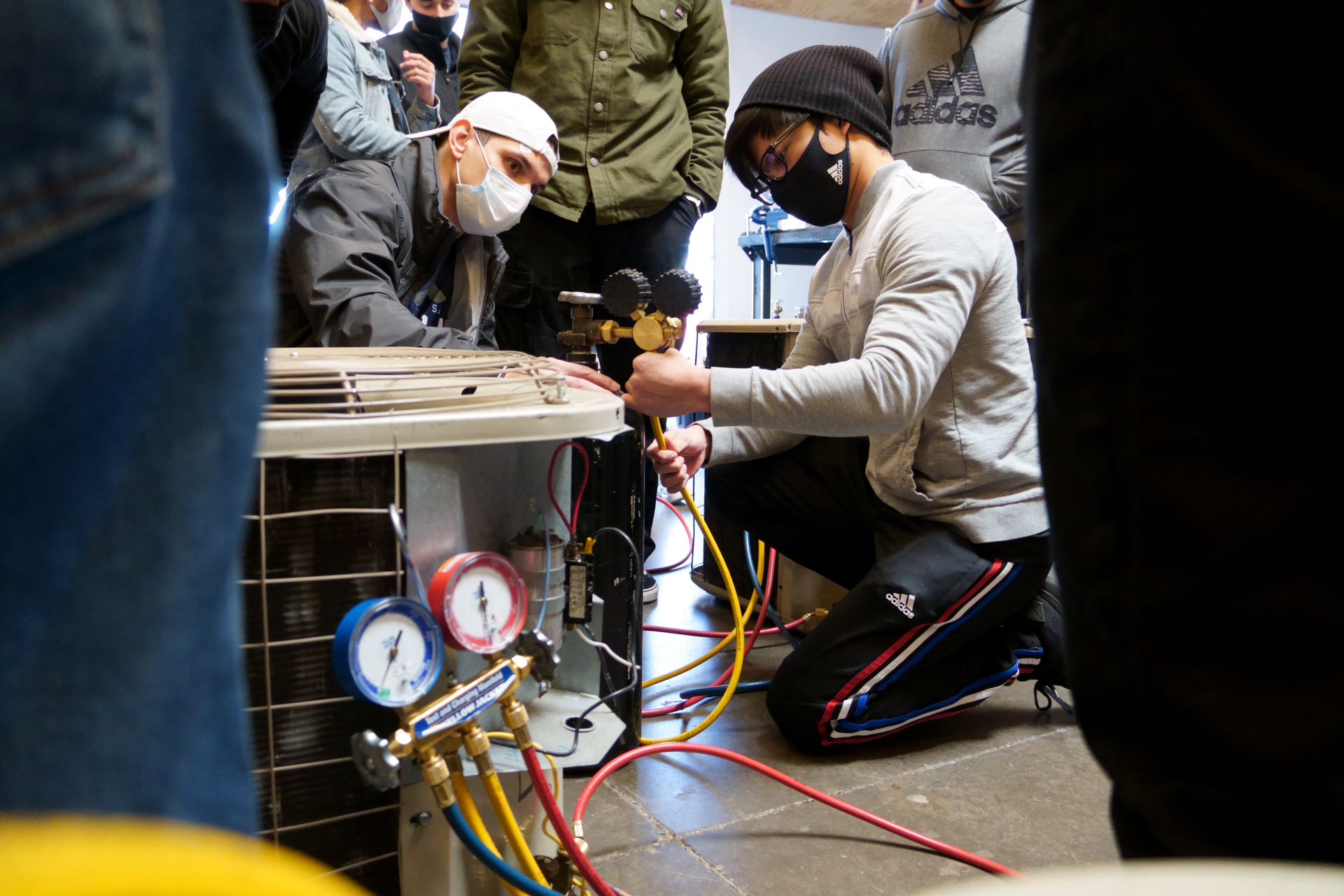 Teaching hands-on experience using real world scenarios was the best way to get students prepared for working in the field.