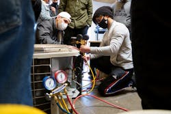 Teaching hands-on experience using real world scenarios was the best way to get students prepared for working in the field. Teaching hands-on experience using real world scenarios was the best way to get students prepared for working in the field.