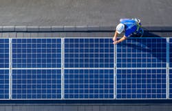 installing solar panels installing solar panels