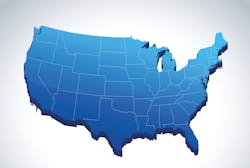 map of America map of America