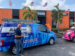 Founder/CEO Anthony Perara said Air Pros USA is on track to break the records achieved last year. Founder/CEO Anthony Perara said Air Pros USA is on track to break the records achieved last year.