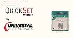 UEI QuickSet Widget UEI QuickSet Widget