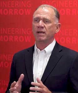 Danfoss North America President John Galyen provided a company update during an online press conference. During his address, Galyen emphasized Danfoss’s commitment to research, development, and innovation. Danfoss North America President John Galyen provided a company update during an online press conference. During his address, Galyen emphasized Danfoss’s commitment to research, development, and innovation.