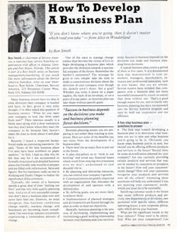 Ron Smith began writing for Contracting Business in 1985. Even this article on developing a business plan from 1988 still has value, because it came from Ron. Ron Smith began writing for Contracting Business in 1985. Even this article on developing a business plan from 1988 still has value, because it came from Ron.