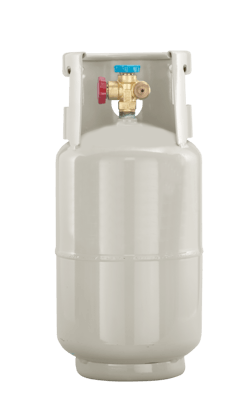 Non-refillable refrigerant cylinder. Non-refillable refrigerant cylinder.