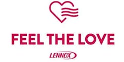 Lennox Feel The Love Logo