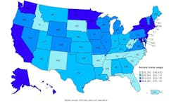 Hvacr Wages By State Hvacr Wages By State
