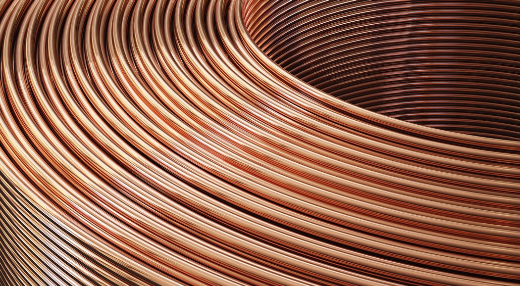 Copper Line Getty Images 1202777375