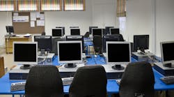 Computer Monitors Classroom Getty Images 147244108