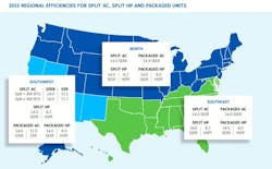 Efficiency Standards Map Efficiency Standards Map
