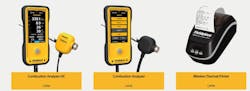 The new Fieldpiece combustion analyzers with wireless thermal printer. The new Fieldpiece combustion analyzers with wireless thermal printer.