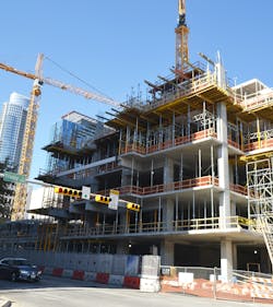 Florida construction site. Florida construction site.