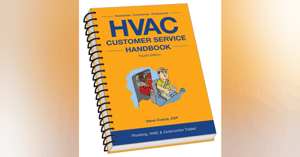 HVAC Customer Service Handbook Exceeds 20,000 Copies Sold
