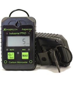 Personal CO monitor by Sensorcon. Personal CO monitor by Sensorcon.