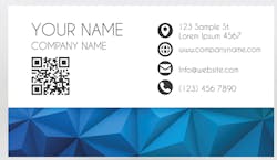Business Card Qr Code Getty Images 801267034