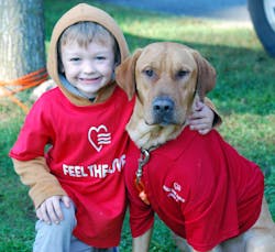 This little guy and his friend will feel warm in winter and cool in summer thanks to installation by Lennox and Johnson and Johnson, Frederick, W.Va. This little guy and his friend will feel warm in winter and cool in summer thanks to installation by Lennox and Johnson and Johnson, Frederick, W.Va.
