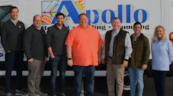 The management team from Apollo Heating, Cooling and Plumbing.