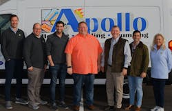 The management team from Apollo Heating, Cooling and Plumbing.