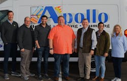 The management team from Apollo Heating, Cooling and Plumbing. The management team from Apollo Heating, Cooling and Plumbing.