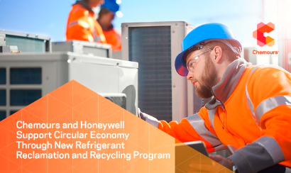 Chemours, Honeywell Unite for Refrigerant Recycling Initiative