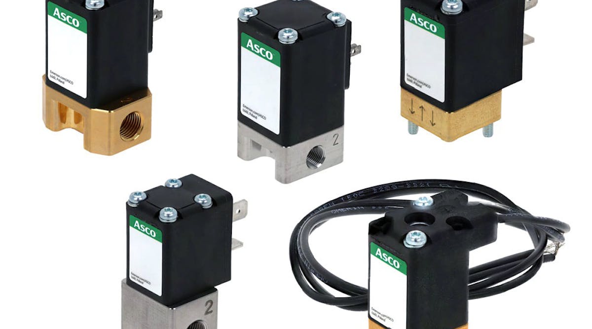 The Series 209 valves have low power consumption and fast response time (less than or equal to 15 milliseconds).