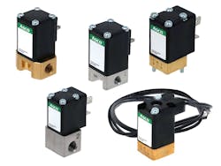 The Series 209 valves have low power consumption and fast response time (less than or equal to 15 milliseconds).
