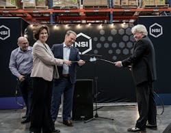 From left: Jim Piazza, NSI vice president, marketing; Margaret Thornton, associate director at the ROC Charlotte; G.R. Schrotenboer, NSI CEO; Bill Russel, president/CEO, Lake Norman Chamber of Commerce. From left: Jim Piazza, NSI vice president, marketing; Margaret Thornton, associate director at the ROC Charlotte; G.R. Schrotenboer, NSI CEO; Bill Russel, president/CEO, Lake Norman Chamber of Commerce.