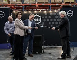 From left: Jim Piazza, NSI vice president, marketing; Margaret Thornton, associate director at the ROC Charlotte; G.R. Schrotenboer, NSI CEO; Bill Russel, president/CEO, Lake Norman Chamber of Commerce. From left: Jim Piazza, NSI vice president, marketing; Margaret Thornton, associate director at the ROC Charlotte; G.R. Schrotenboer, NSI CEO; Bill Russel, president/CEO, Lake Norman Chamber of Commerce.