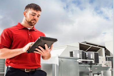 Man Reading Tablet On Rooftop2 63a1d3295434a