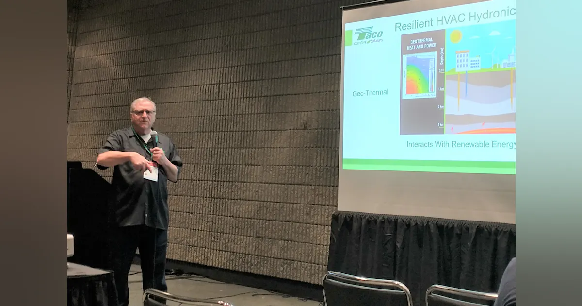 Aric Reed AHR 2023: Resilient HVAC and Hydronics | Contracting Business