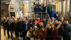 The Unified Group hosted an optional group activity for members that included a mixology class at Liquor Lab and ended with samples of beer at New Heights Brewery.