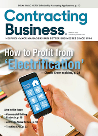 CONTRACTING BUSINESS MARCH 2023 DIGITAL MAGAZINE cover image