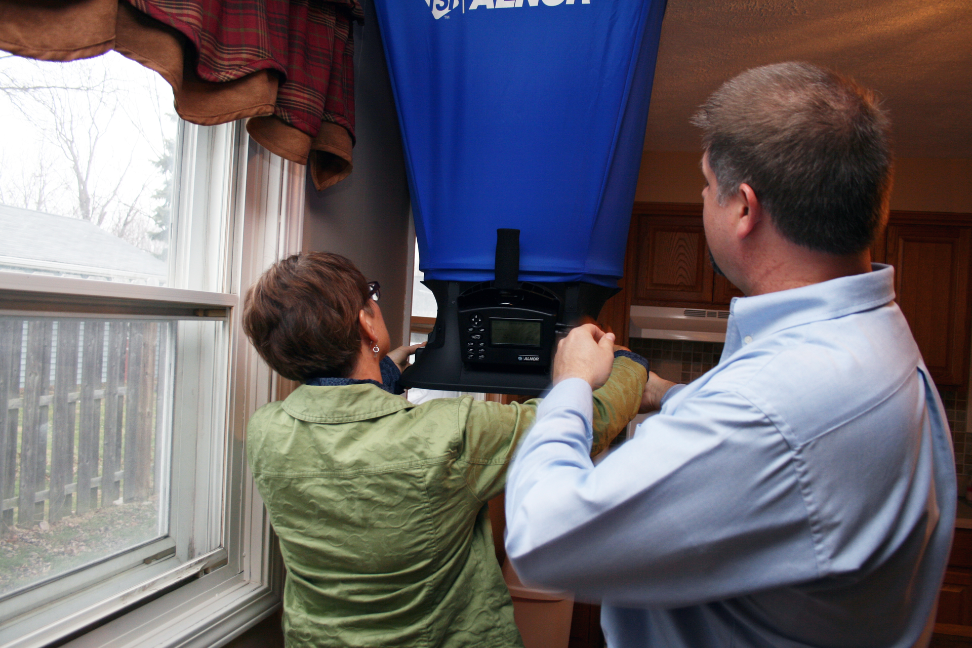 One of the simplest ways to show a potential customer you offer a premium product is to place an airflow hood in their hands. Let them measure the most uncomfortable room in their home, and they will quickly see that all HVAC systems are not the same.