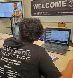 Photo taken during a HMSE class. Photo taken during a HMSE class.