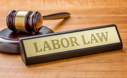 labor law sign labor law sign