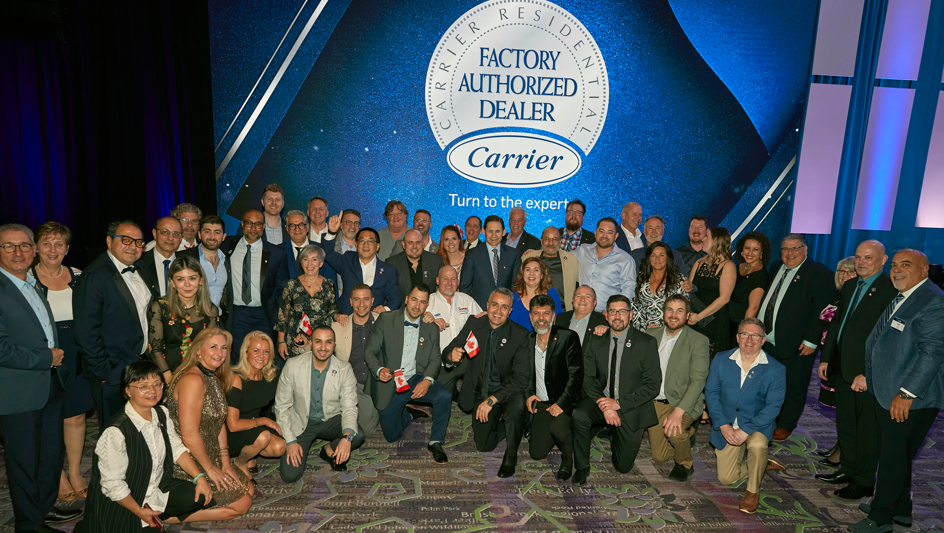 Carrier President's Award recipients