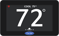 Carrier Connect thermostat. Carrier Connect thermostat.