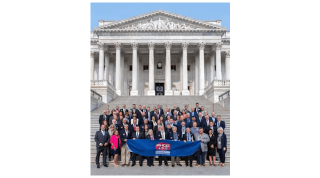 After a quick stop for a picture on the Capitol steps, they headed to their respective meetings. In total, 71 PHCC members from 27 different states had 111 meetings with elected officials and their staffs.