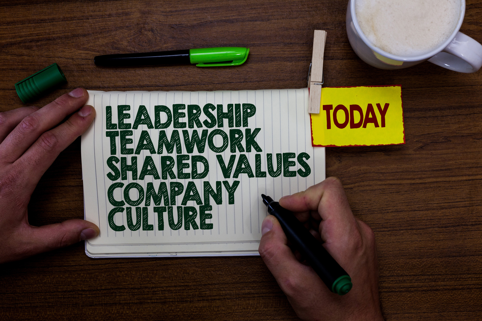 Your company culture is the sum of the company values. Everyone may not share every value, but everyone should accept and be compatible with every value.