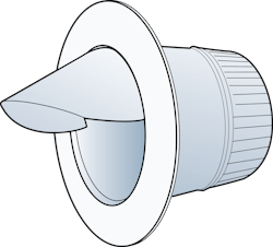 You can use a scoop takeoff on branch ducts that want to act like returns and guide airflow into the duct.