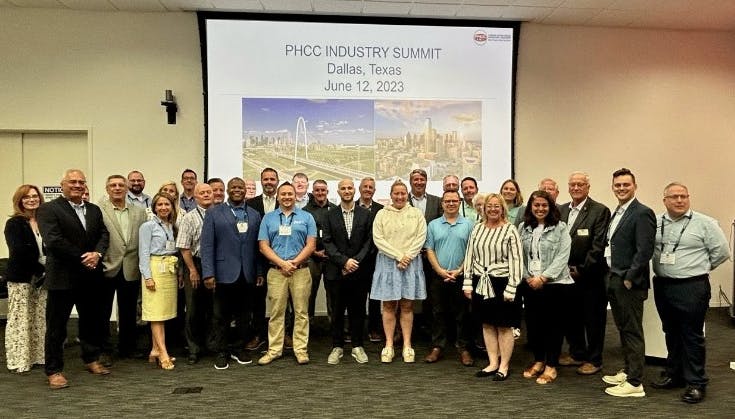 PHCC Industry Summit attendees.